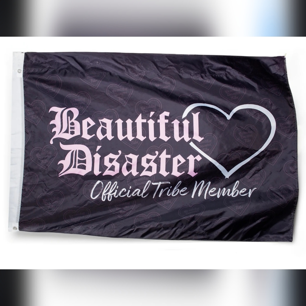 New Beautiful Disaster tribe member flag arrived yesterday